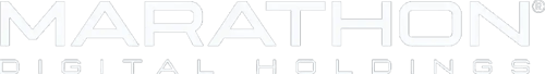 Marathon Digital Holdings, Inc. (MARA) white logo