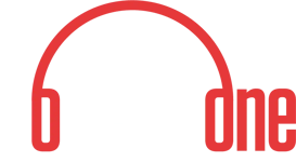 PodcastOne, Inc. (PODC) logo white copy