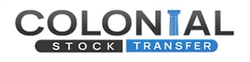 Colonial Stock Transfer logo with background