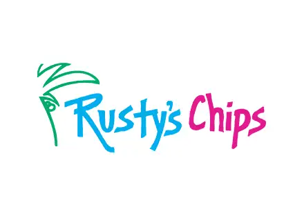 Rustys Chips sponsor tile