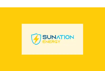 SUNation Energy, Inc. (SUNE) logo white_Roth March 2025_Tile copy