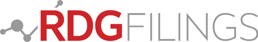RDG Filings logo