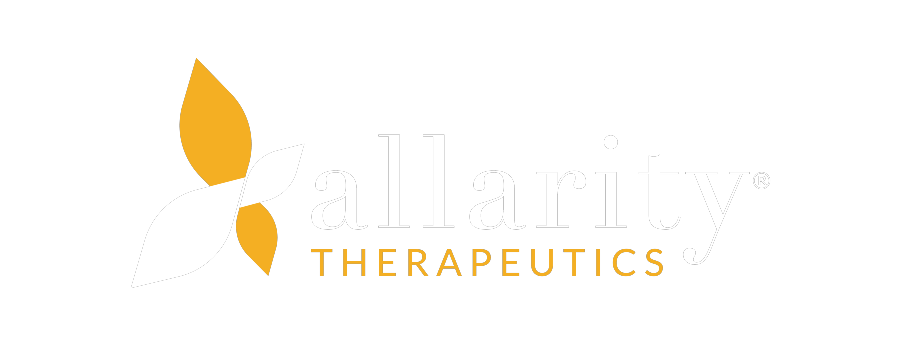 B2i Digital Featured Company_Allarity Therapeutics Inc_Nasdaq ALLR_Logo White