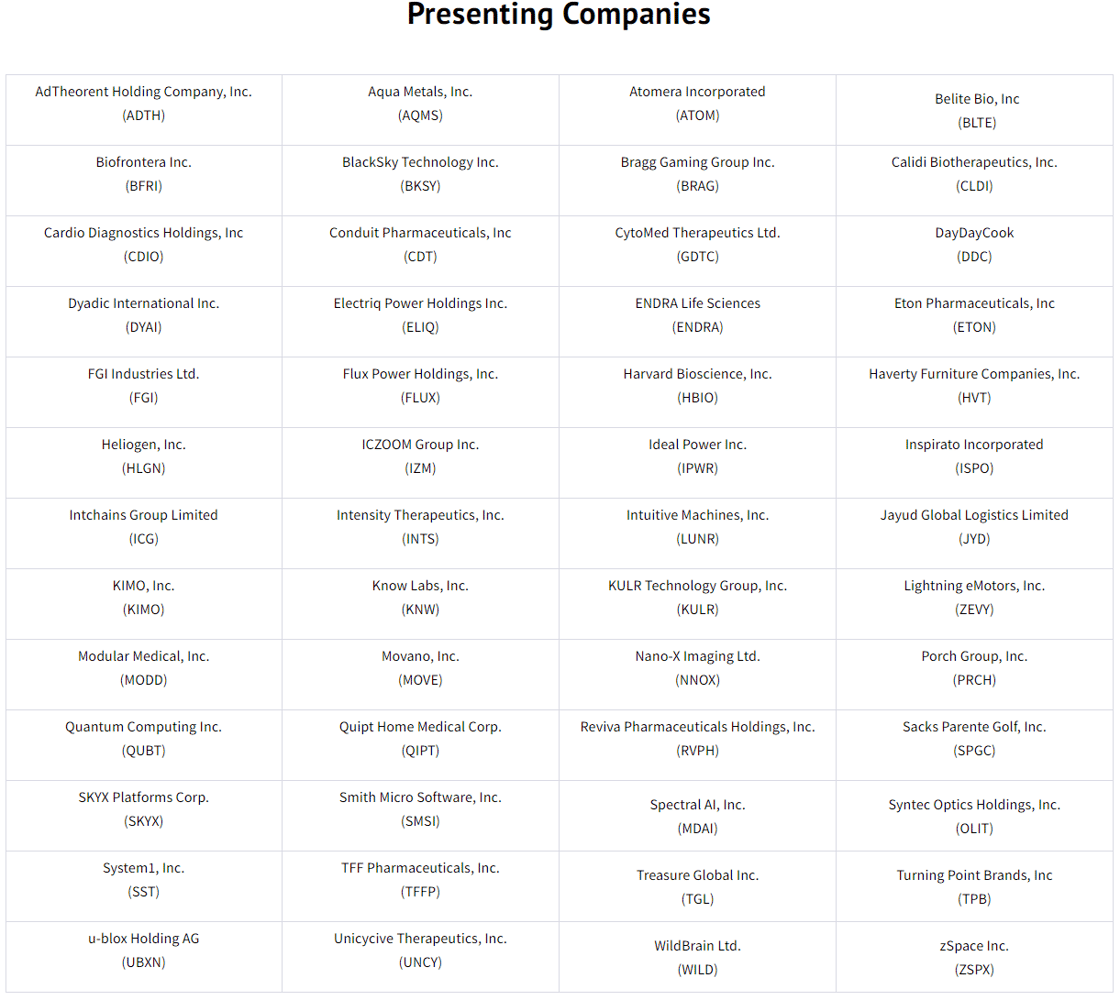 benchmark-presenting-companies