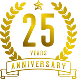 25th Anniversary Seal