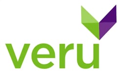 Veru logo with background