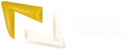 Northern Superior Resources Inc. logo white copy