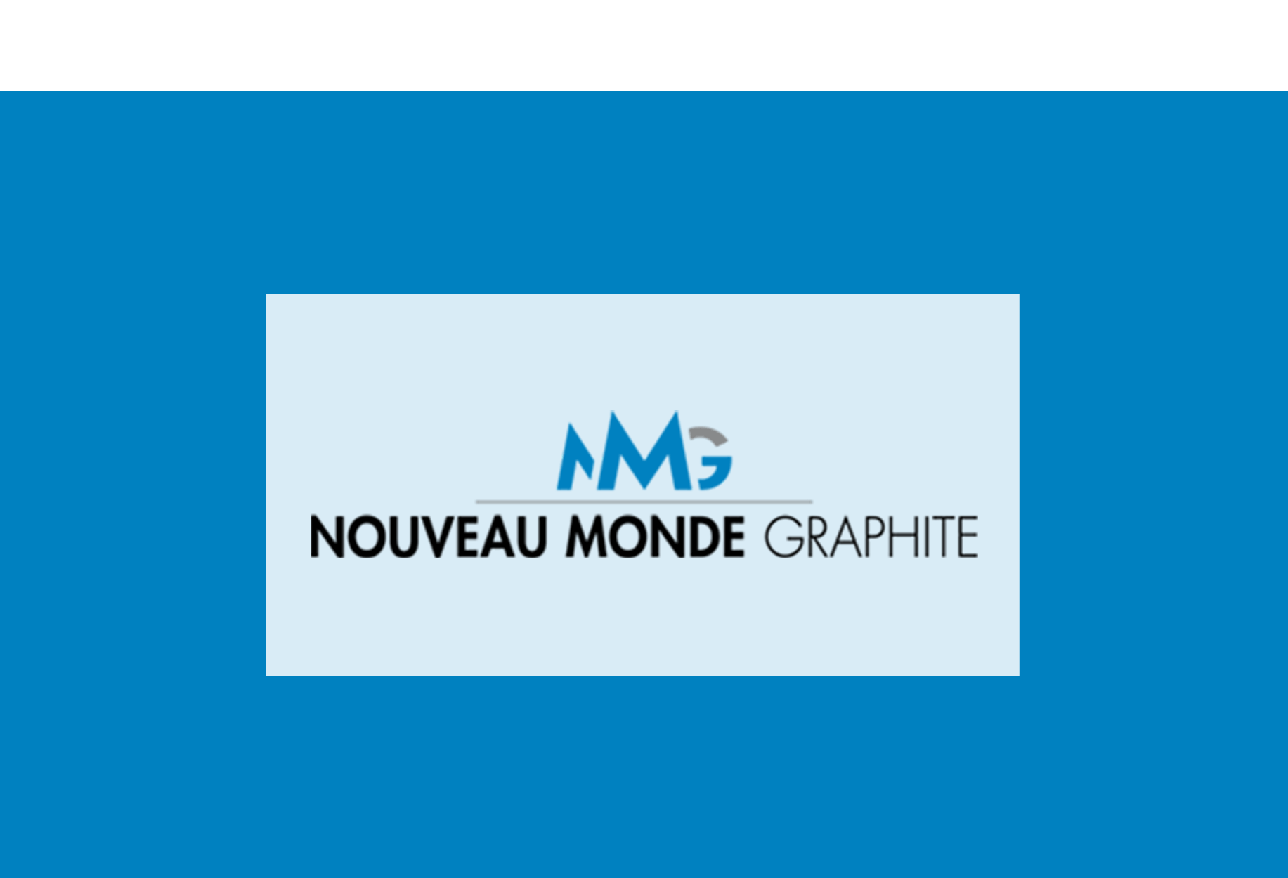 Nouveau Monde Graphite Inc. (NMG)