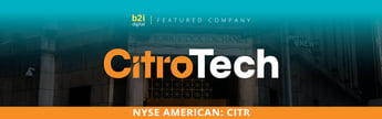 CitroTech to Ring NYSE Closing Bell August 19, Elevating Its Fire Prevention Technology to the National Stage