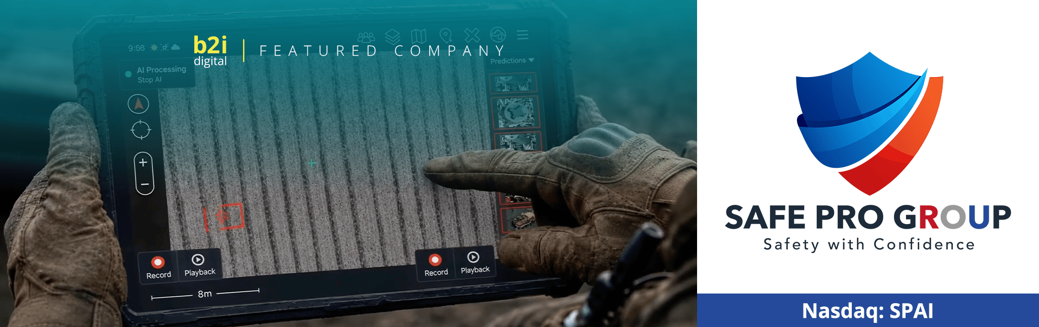 Safe Pro Group and the U.S. Army Enter Cooperative Research and Development Agreement (CRADA) for Unified Intelligence image