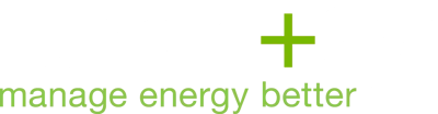 Landis+Gyr Group AG (SIX LAND) logo and tagline copy white