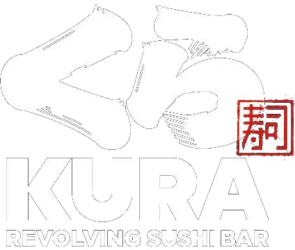 Kura Sushi Logo white