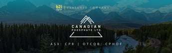 Canadian Phosphate Limited ASX:CP8;OTCQB:CPHOF featured image