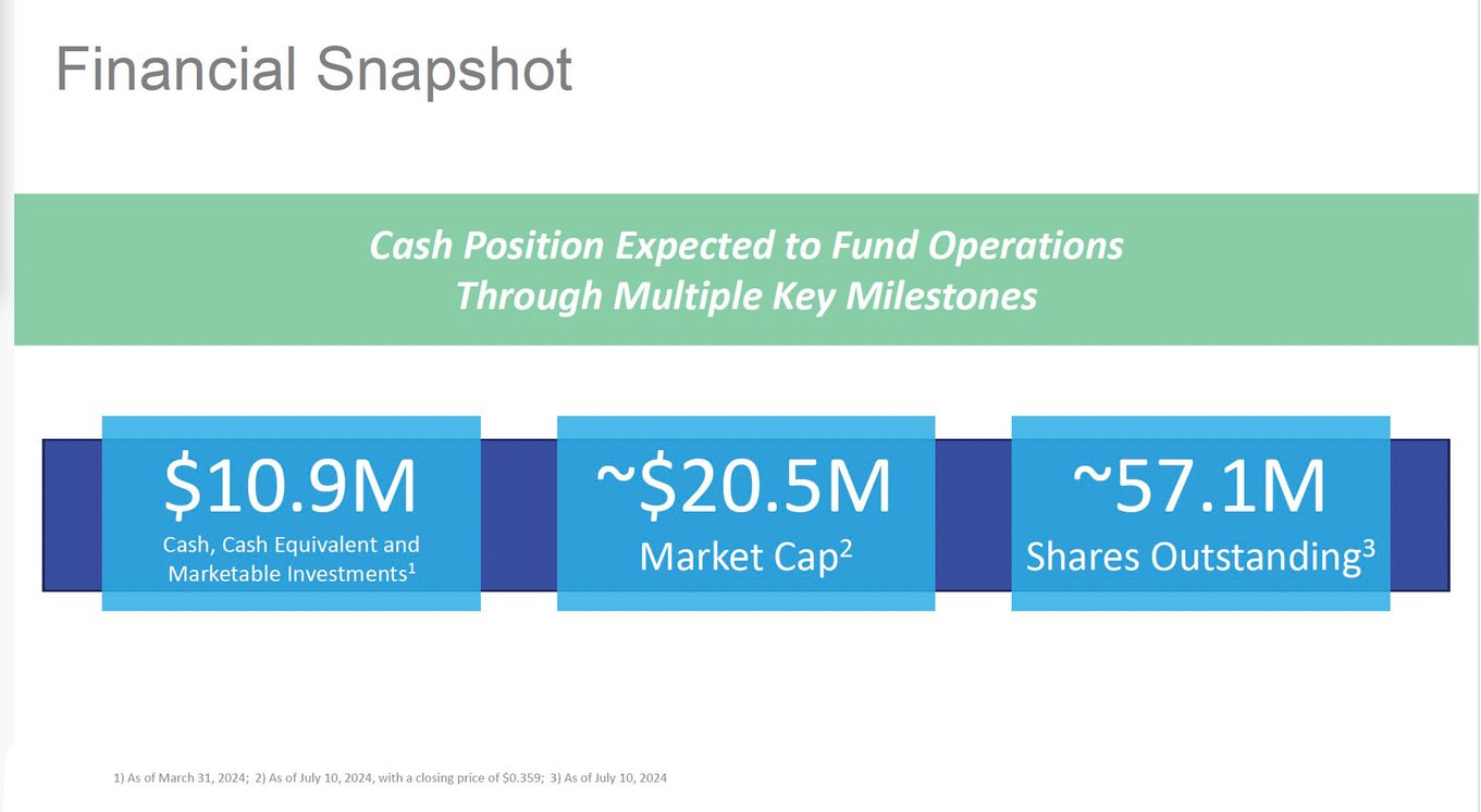 financial snapshot aim