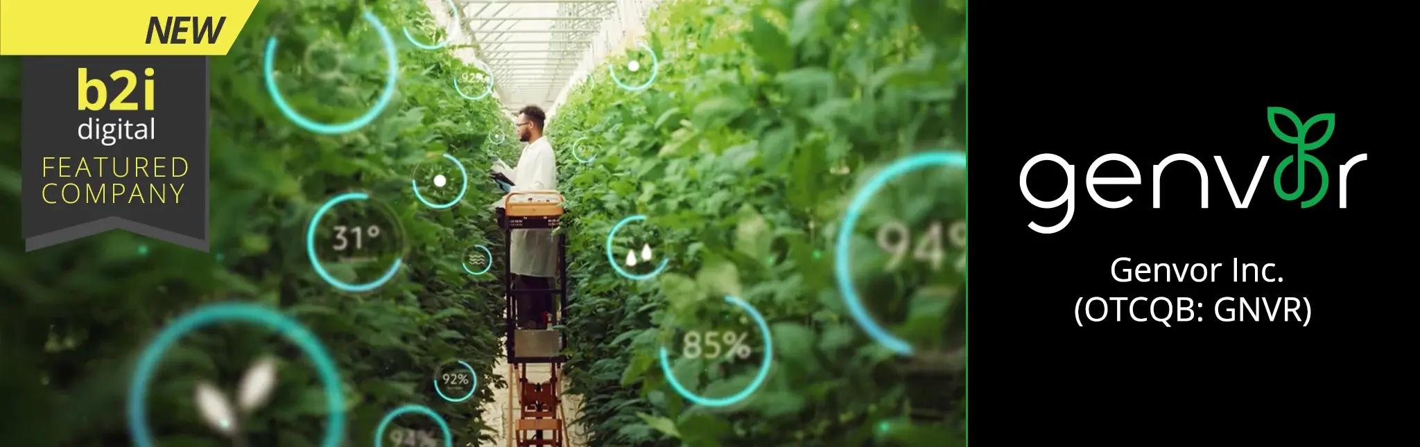 Genvor Inc. Partners With B2i Digital as Featured Company to Expand Investor Awareness