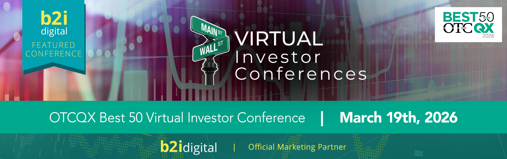 B2i Digital Highlights OTCQX Best 50 Virtual Investor Conference as a Featured Conference