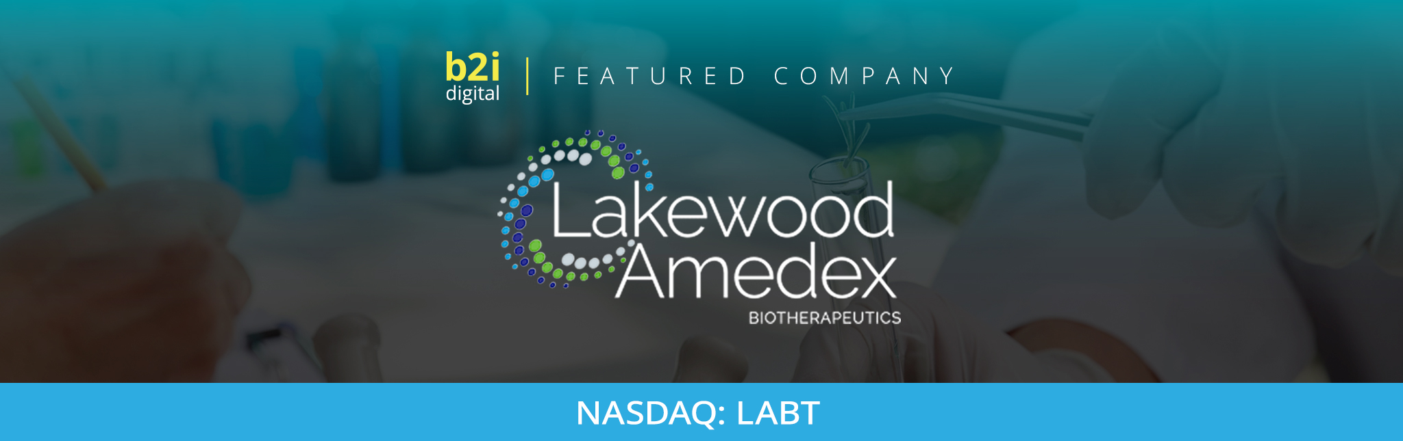 Lakewood-Amedex Biotherapeutics Announces Positive Preclinical Data in Urinary Tract and Pulmonary Infection Indications with Bisphosphocin® Compounds