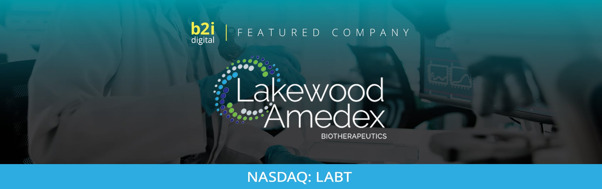 Lakewood-Amedex Biotherapeutics Presents Data Highlighting Nu-3's Broad-Spectrum Antimicrobial Activity and Low Potential for Resistance at IDWeek 2026
